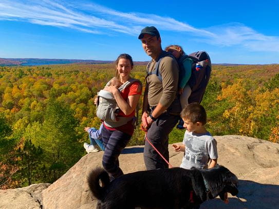 Alexis Juliao and her family