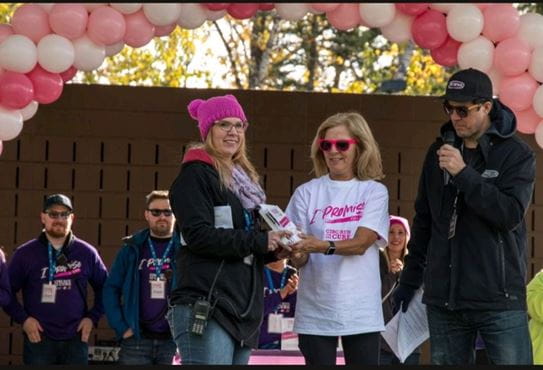 Janet at Run For the Cure