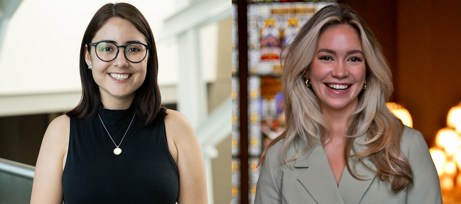 Jessica Lopez Espinosa and Ismay de Beijer