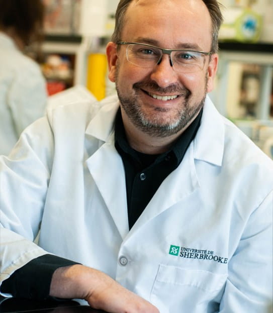 François-Michel Boisvert, Ph. D., un chercheur financé par la SCC.
