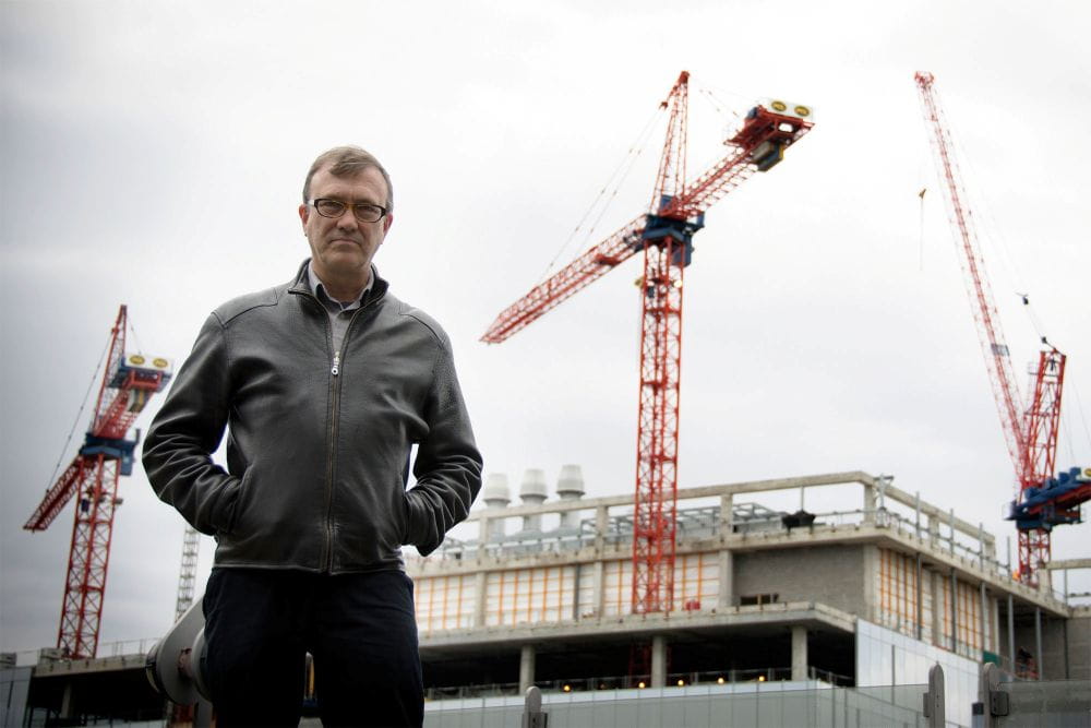 Dr Paul Demers outside