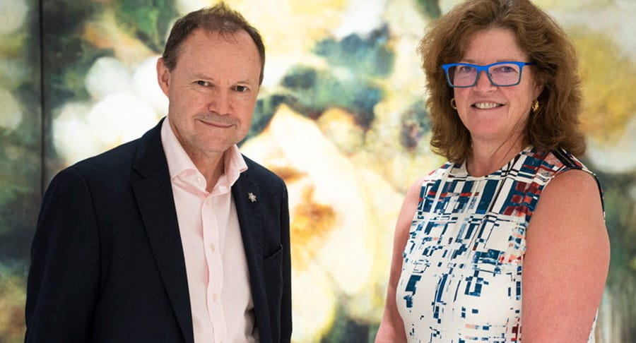 Dr David Huntsman and Valerie Steele, Co-chairs, Canadian Cancer Society