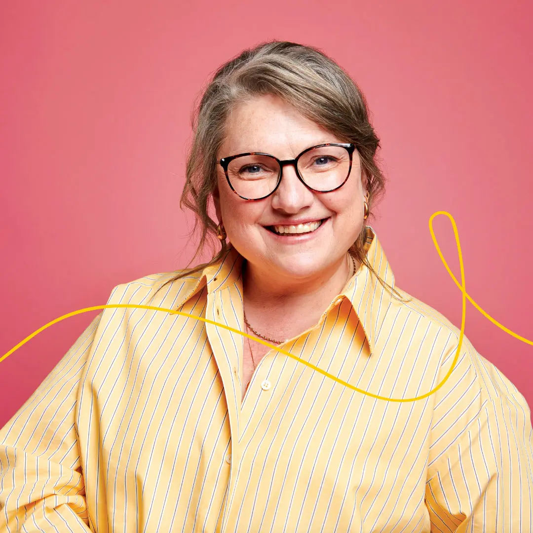 Portrait of Lise Villeneuve for the Memo-mamo campaign.