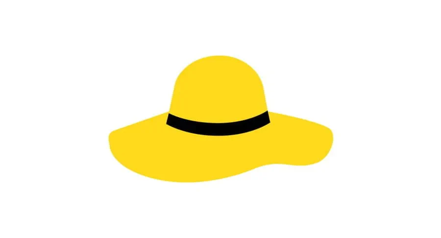 Large sun hat