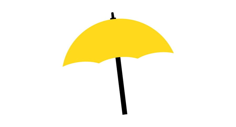 Beach umbrella