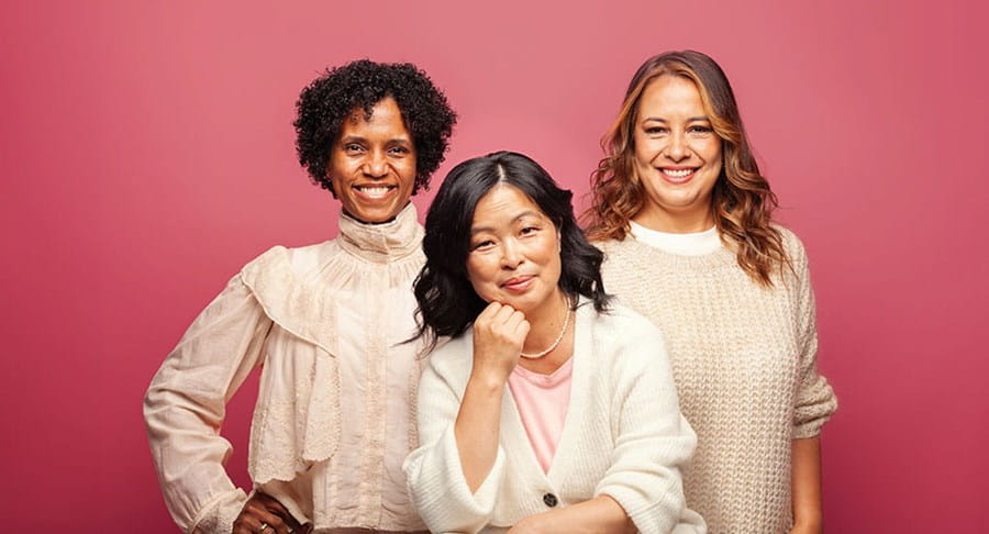 Marie-Claude Barrette, Kaimei Zhang, Alix Ortega, ambassadors