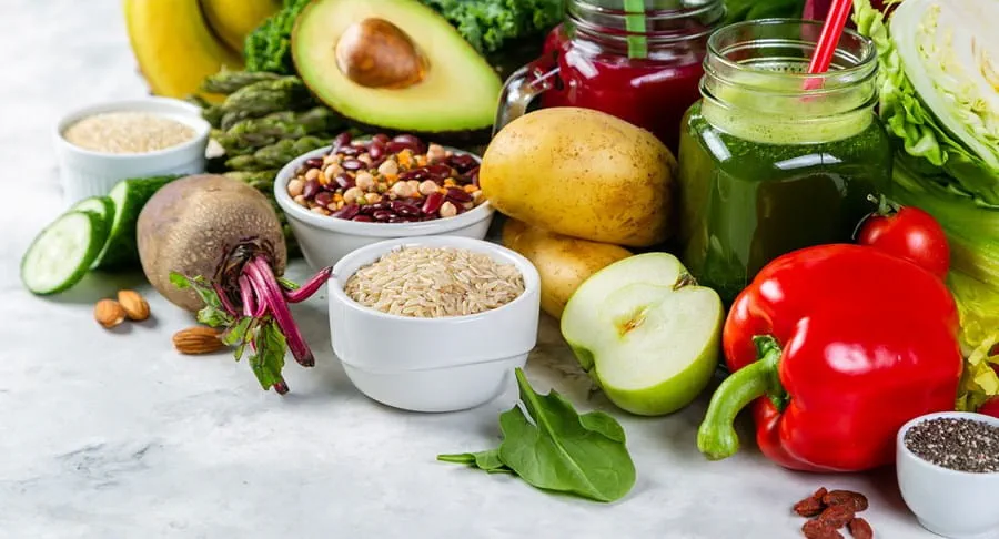 Various raw foods
