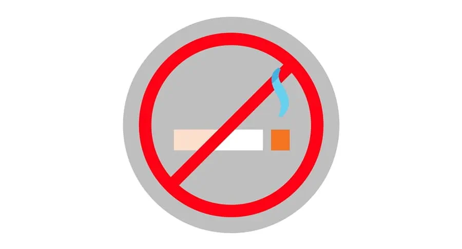 Symbole d’interdiction de fumer