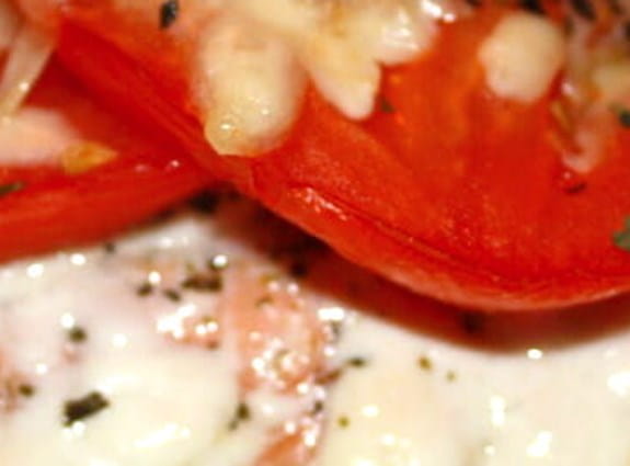 Herb and tomato baked salmon