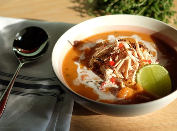 Caribbean Curried Sweet Potato and Lentil Soup