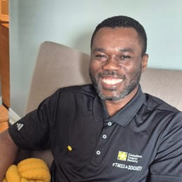 Job Mensah, Canadian Cancer Society employee