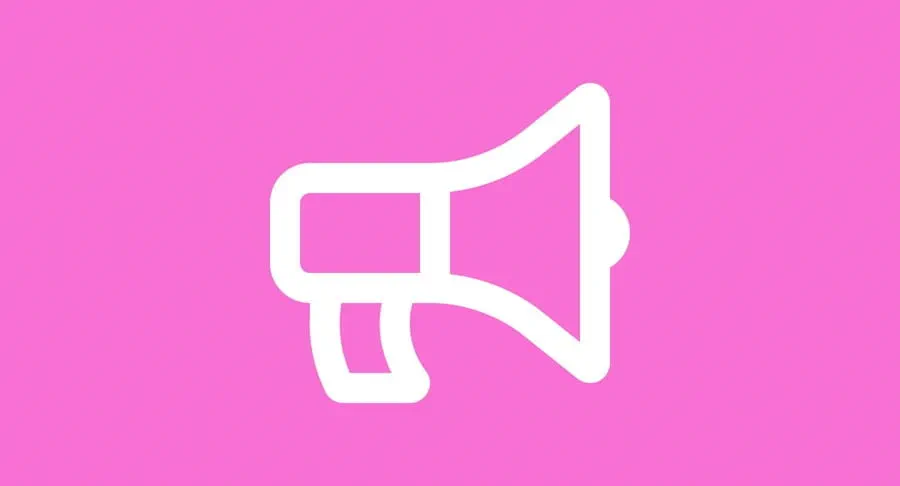 An icon of a megaphone.