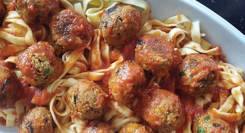 Eggplant meatballs