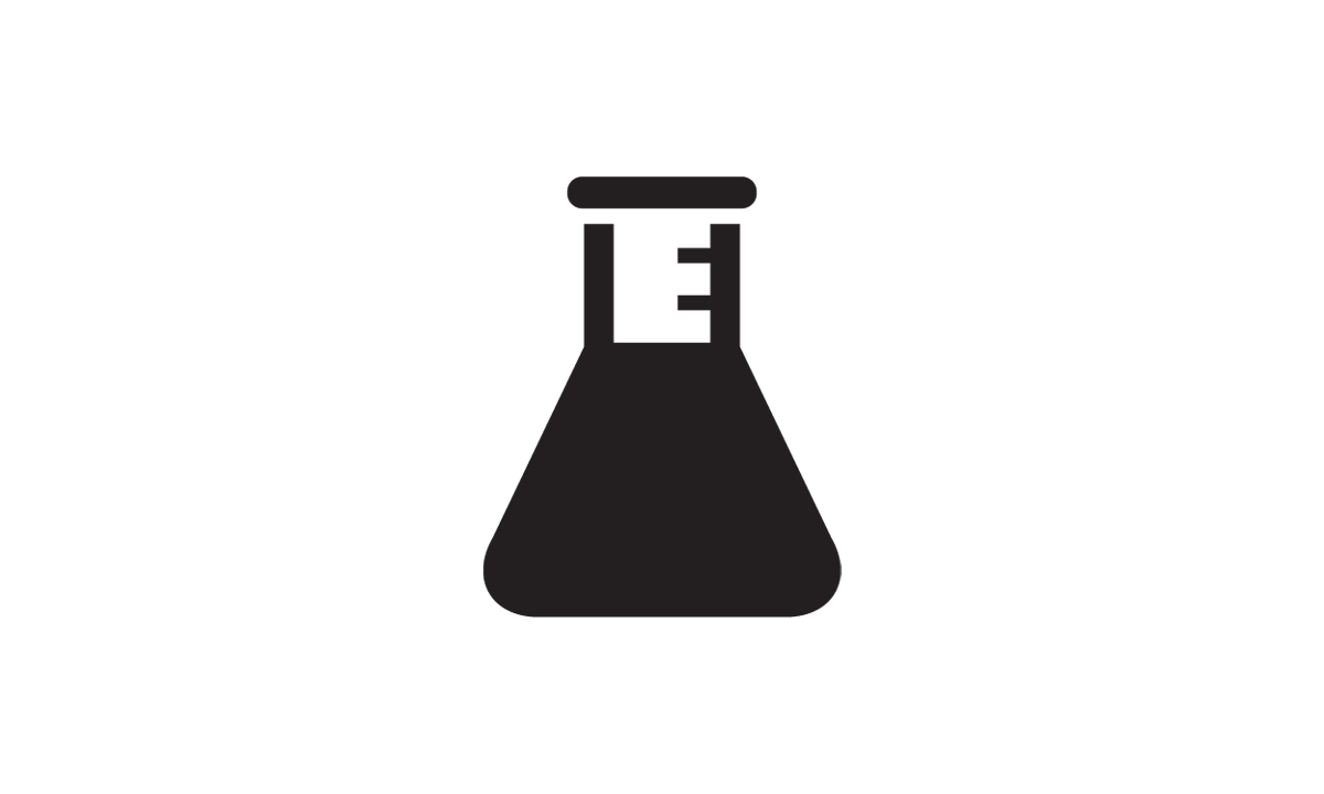 A beaker icon
