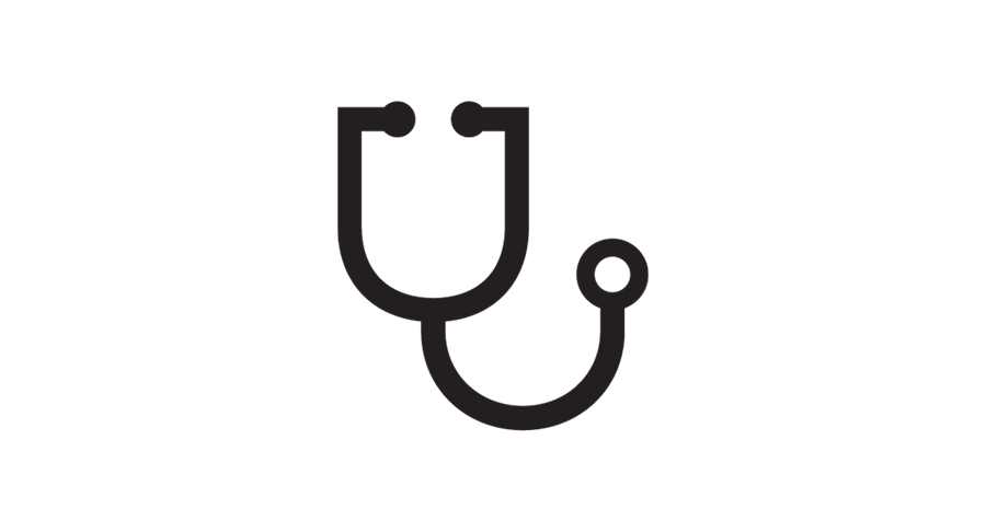 L’icône d'un stéthoscope