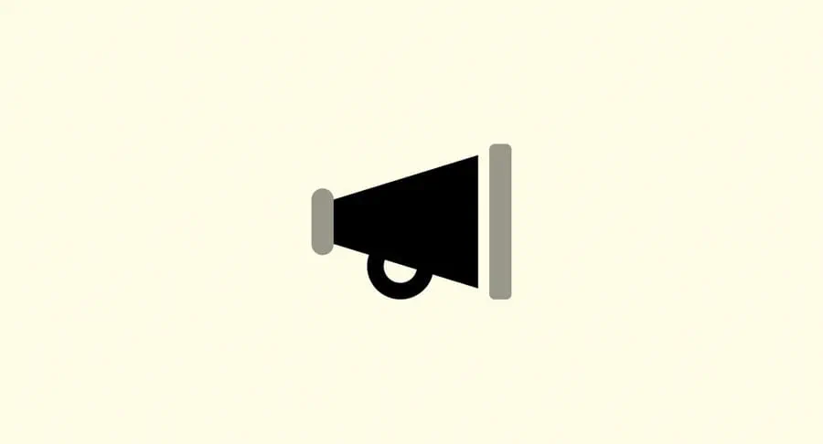 Icon of a megaphone.
