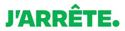 J’ARRÊTE logo