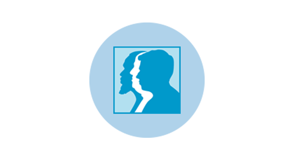  An icon for prostate cancer showing 3 male figures.