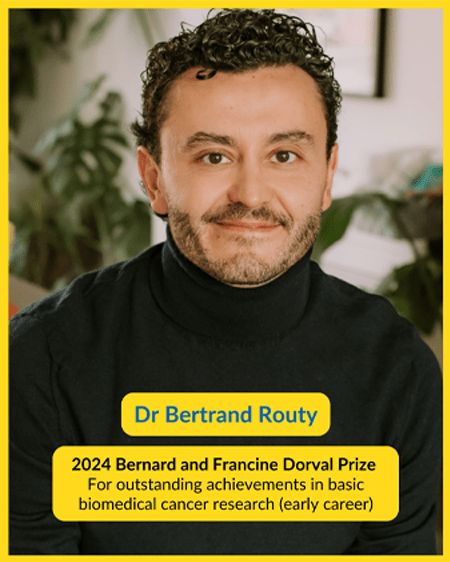 Bertrand Routy – Bernard and Francine Dorval Prize