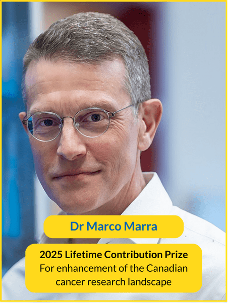 Marco Marra - Lifetime Contribution Prize