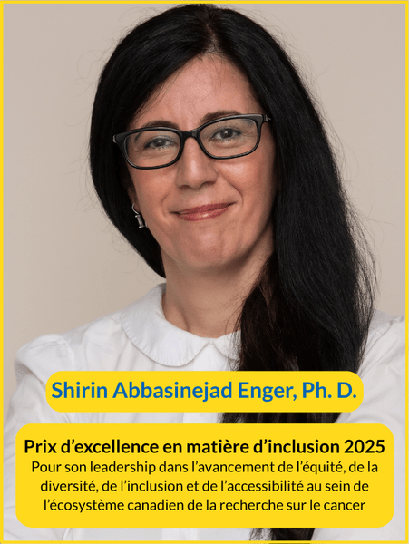 Shirin Abbasinejad Enger - Prix d'excellence en matière d'inclusion