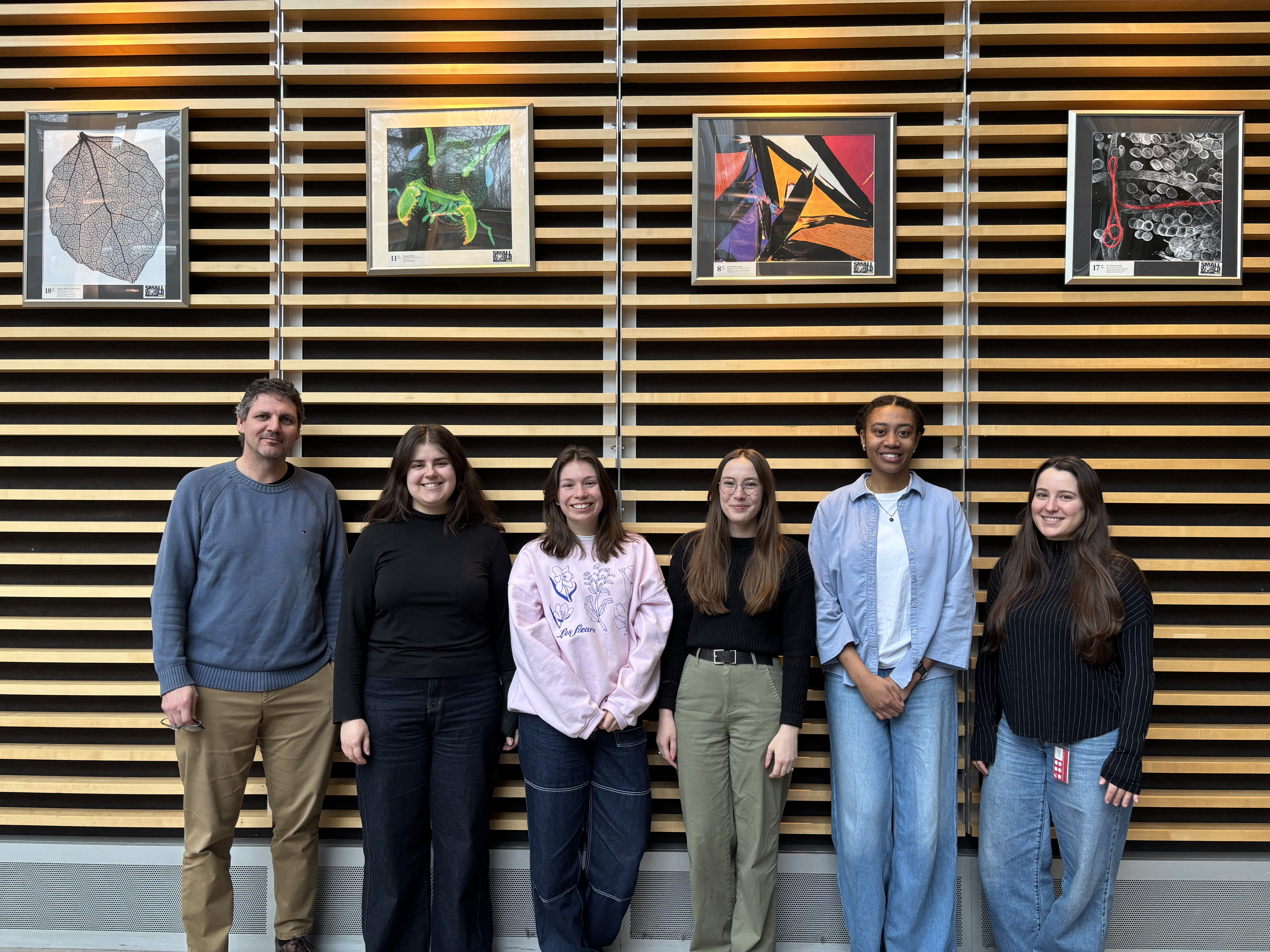 Dr Luke McCaffery and team members Dr Luke McCaffery and team members