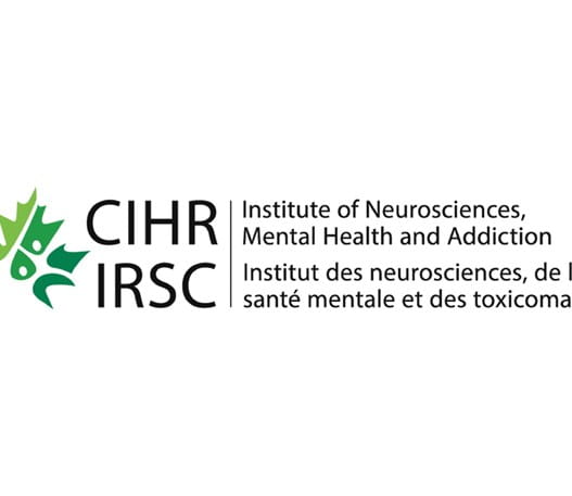 Les Instituts de recherche en santé du Canada (IRSC) Institut des neurosciences, de la santé mentale et des toxicomanies (INSMT) logo