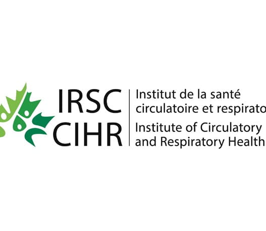 Les Instituts de recherche en santé du Canada (IRSC) Institut de la santé circulatoire et respiratoire (ISCR) logo