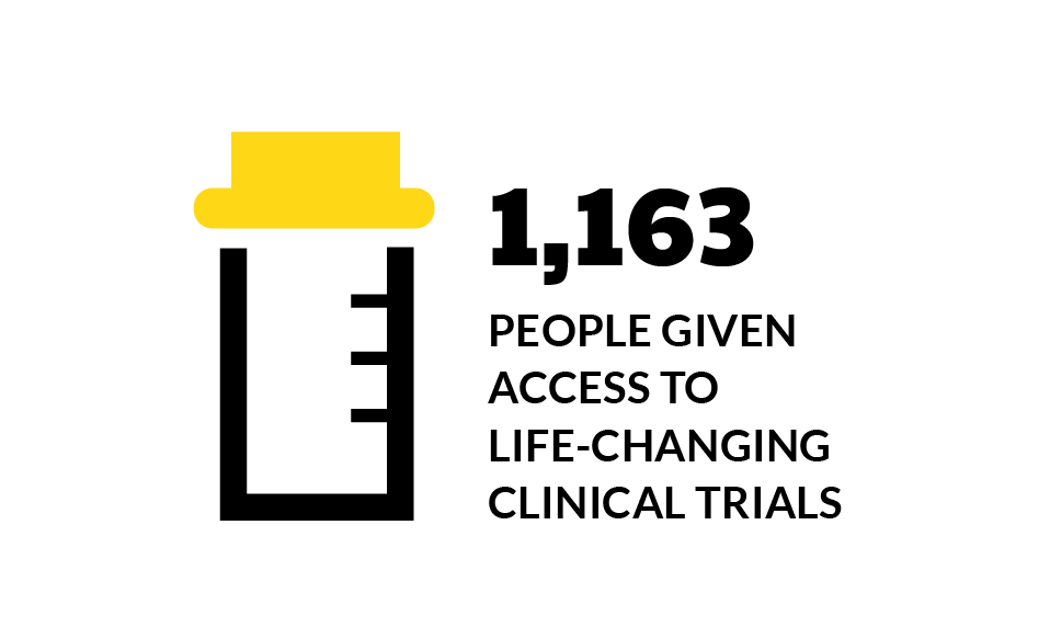 An icon of a laboratory test tube with a yellow lid.