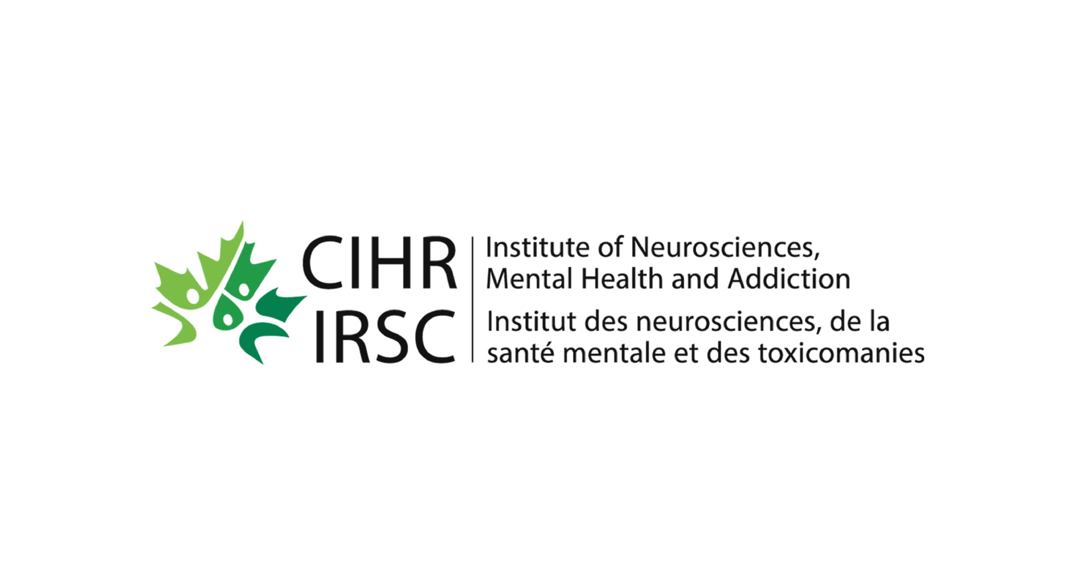 Les Instituts de recherche en santé du Canada (IRSC) Institut des neurosciences, de la santé mentale et des toxicomanies (INSMT) logo