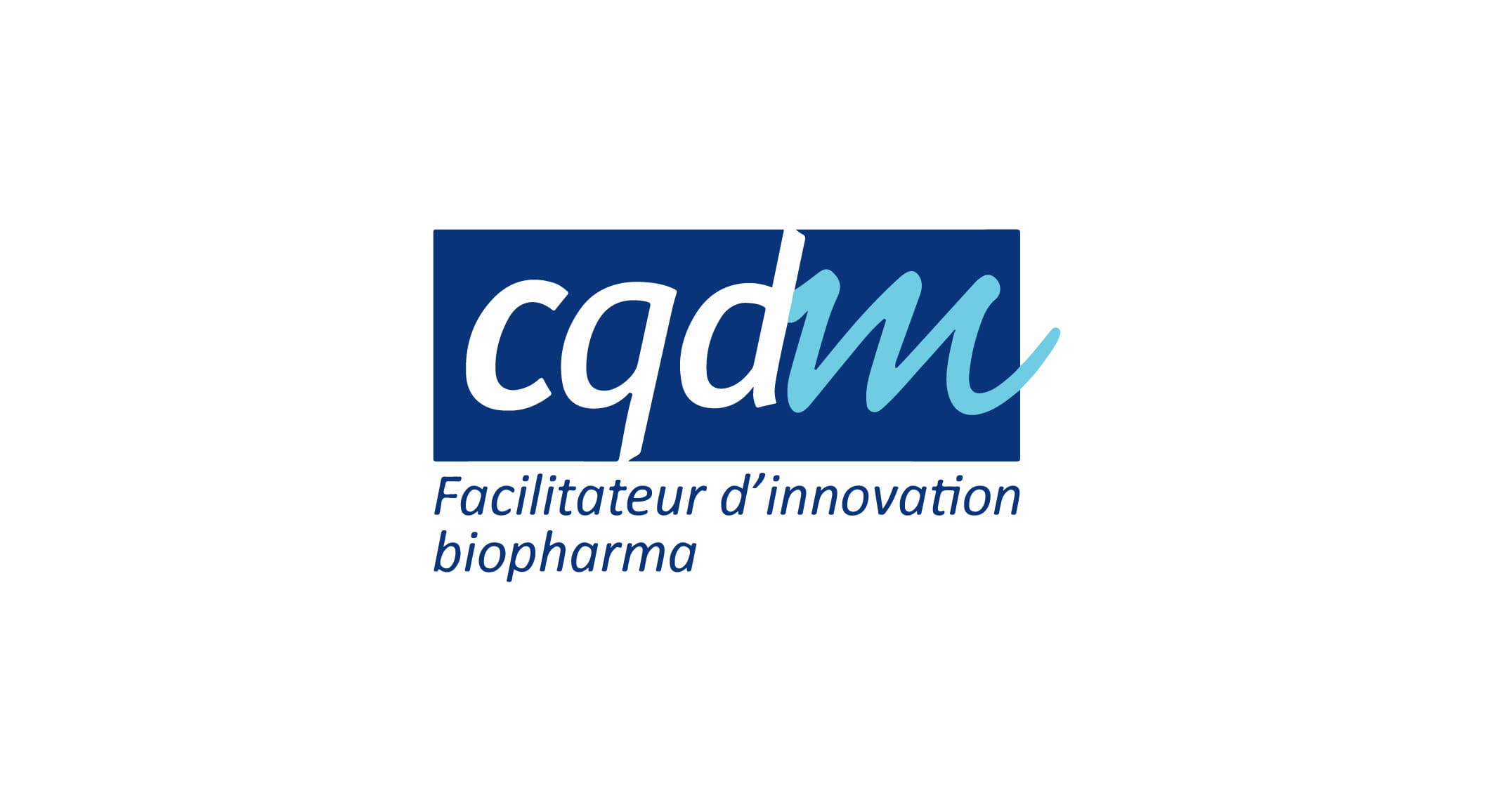 Facilitateur d’innovation biopharma Le CQDM logo