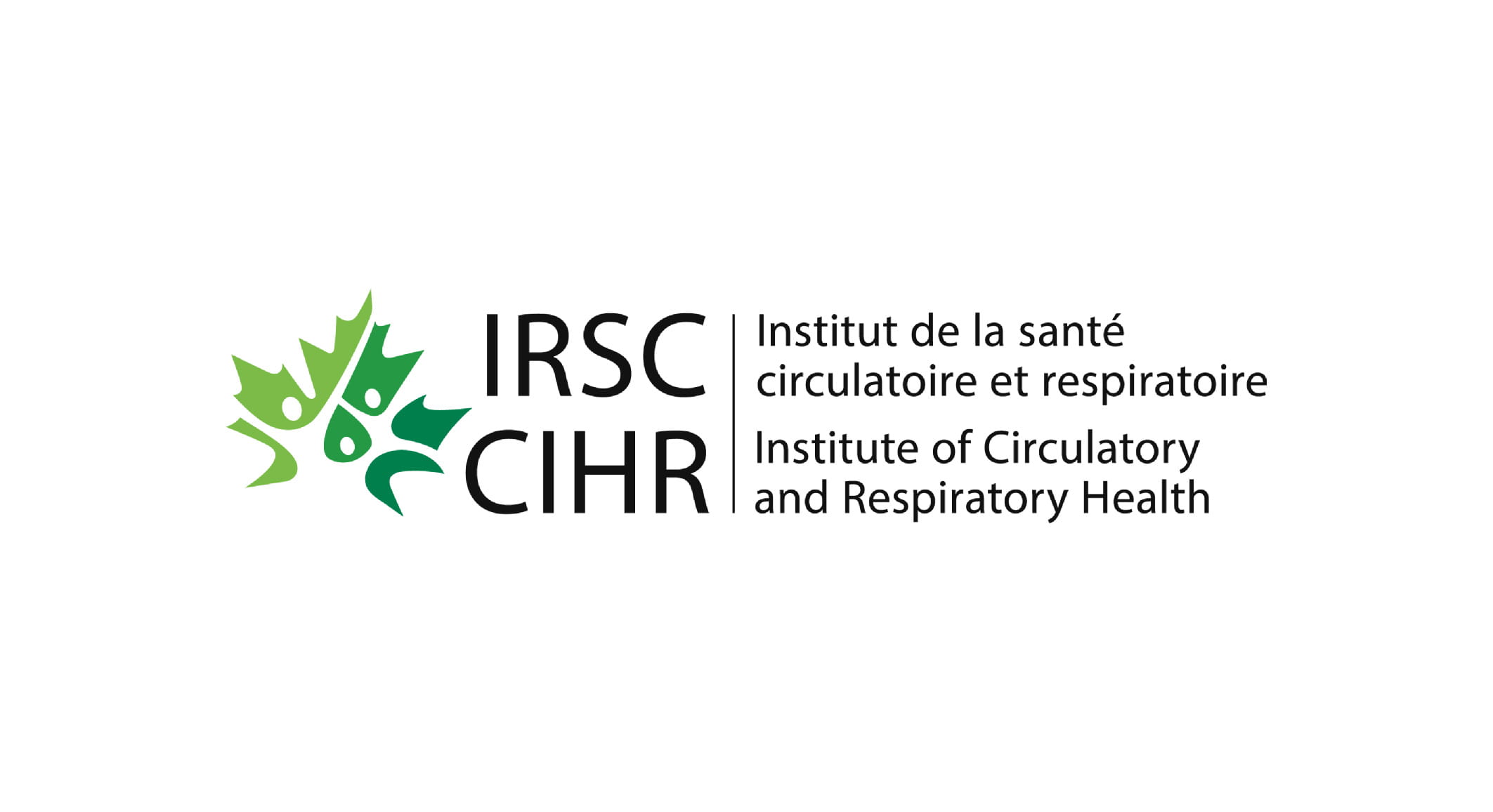 Les Instituts de recherche en santé du Canada (IRSC) Institut de la santé circulatoire et respiratoire (ISCR) logo