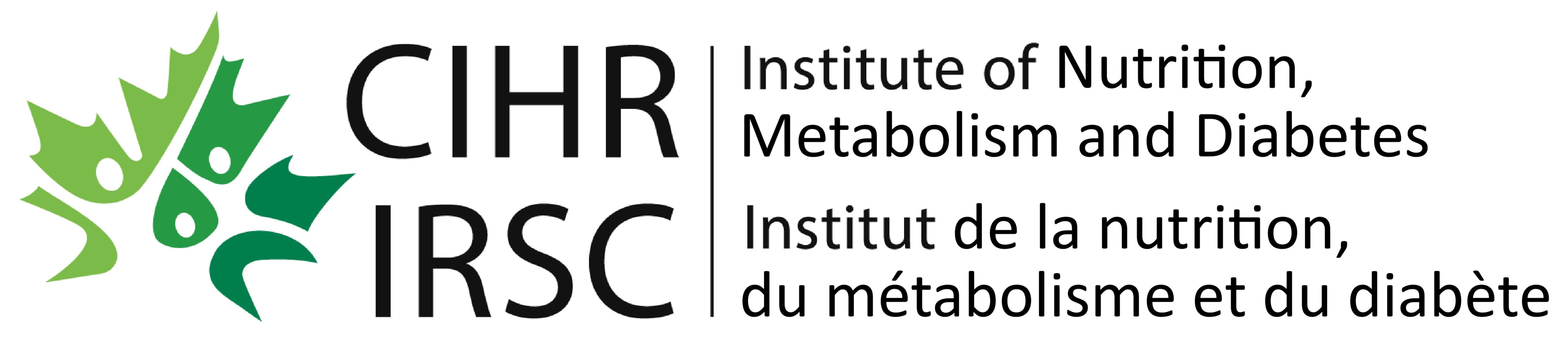 Canadian Institutes of Health Research - Institute of Nutrition, Metabolism and Diabetes (CIHR-INMD) logo Canadian Institutes of Health Research - Institute of Nutrition, Metabolism and Diabetes (CIHR-INMD) logo