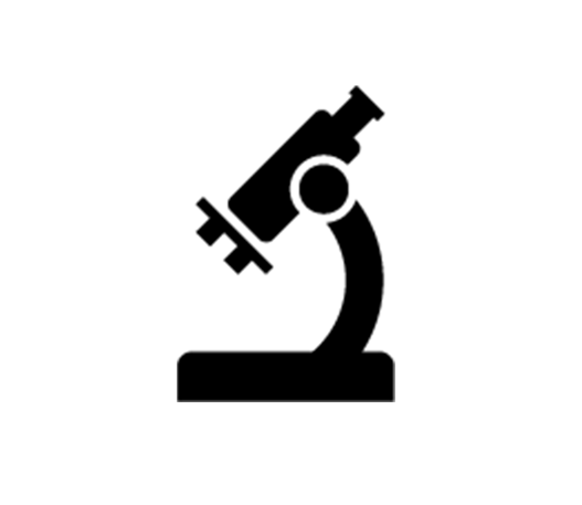 Icon of a microscope