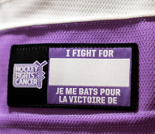 Maillot de hockey avec écusson