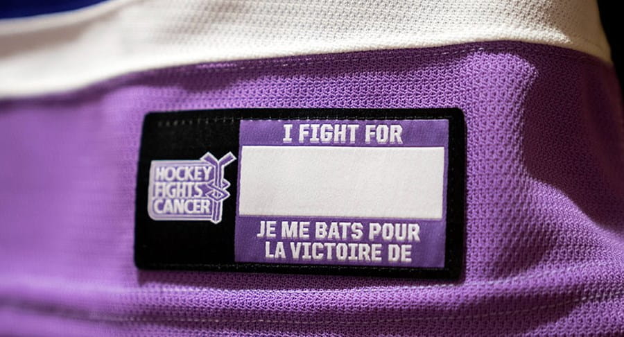 Maillot de hockey avec écusson