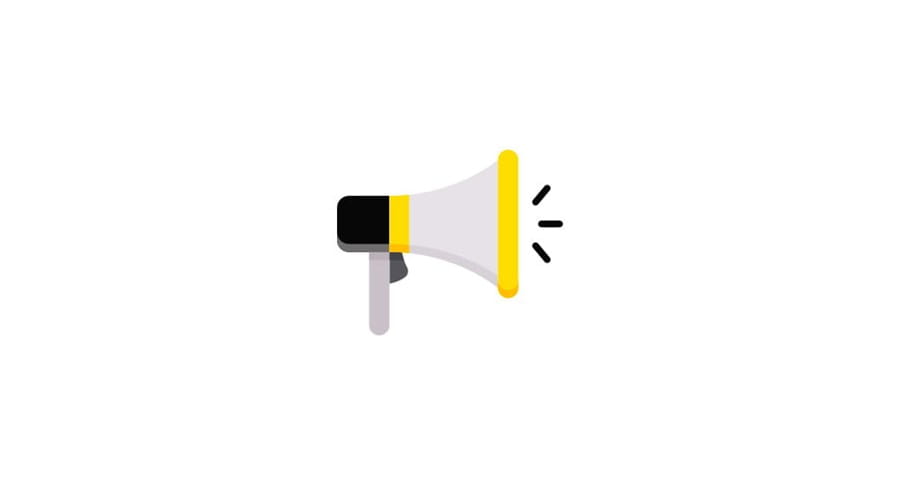 A megaphone icon