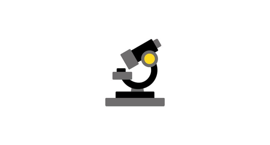 a microscope icon