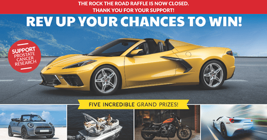 The Rock the Road Raffle is Now Closed