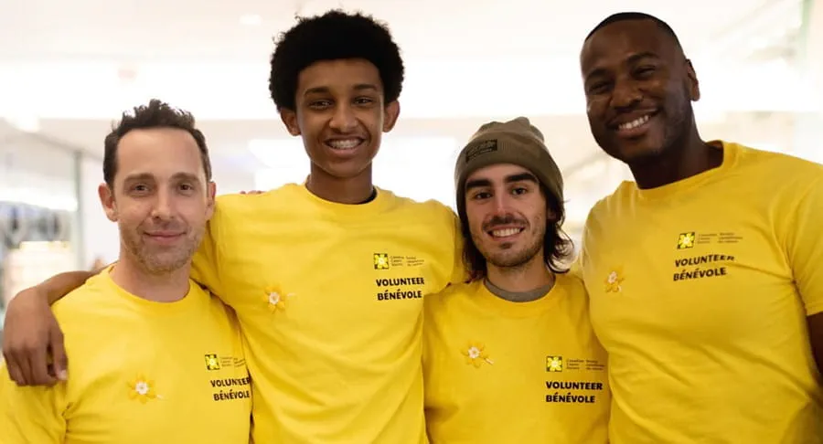 A group of CCS volunteers